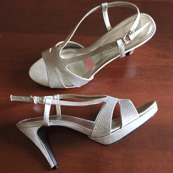 Rampage Shoes - Rampage open toe high heels. Sz 9.5
